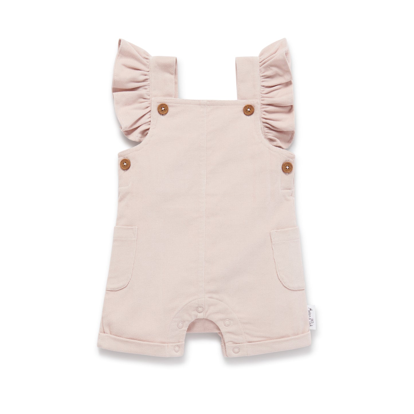 A&O Pink Cord Overalls