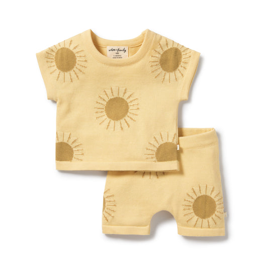 Wilson & Frenchy Sunshine Knit Set