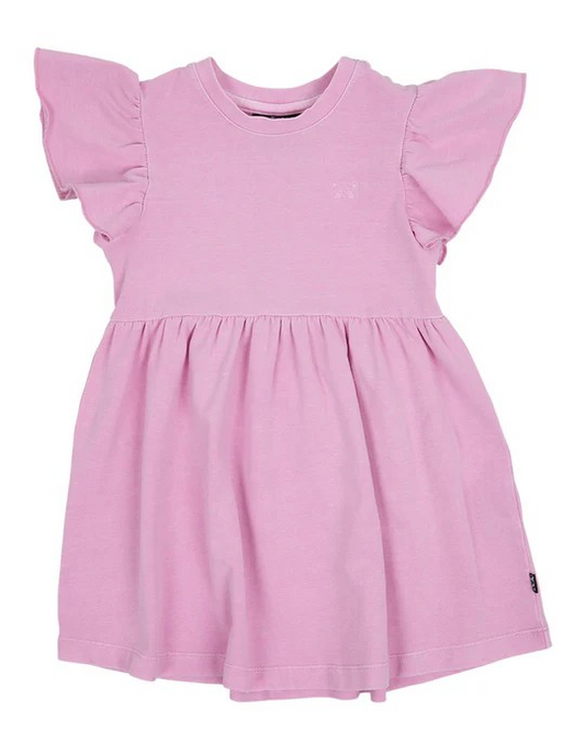 Animal Crackers Frill Dress Pink