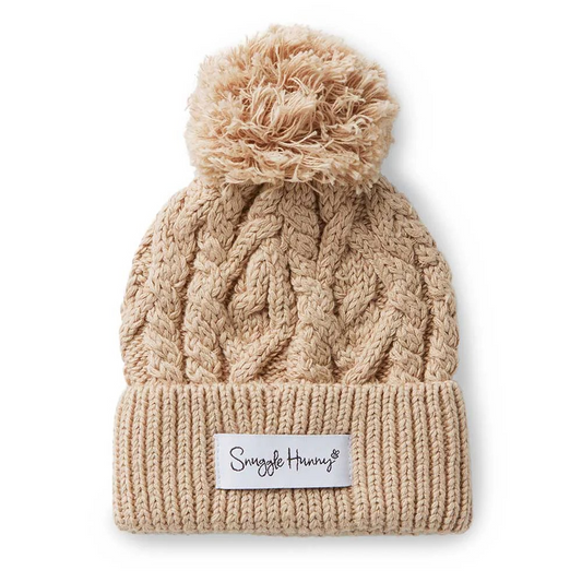 SHK Knit Beanie - Hazelnut